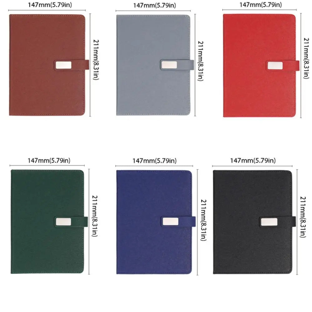 PU Leather Corporate Gifts Set Stylus Pen Refill Set Notebook Pen Set Customized Printing Flash Drive Customized Notebook