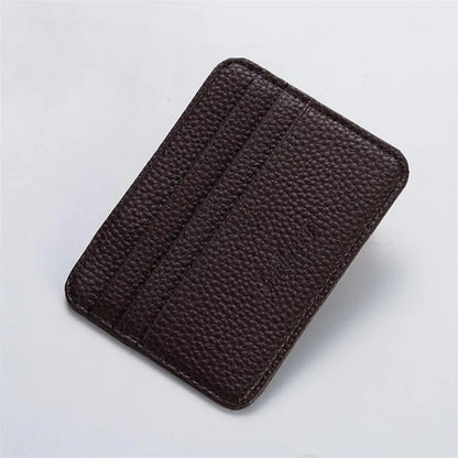 Fashion Slim Minimalist Wallet Leather Credit Card Holder