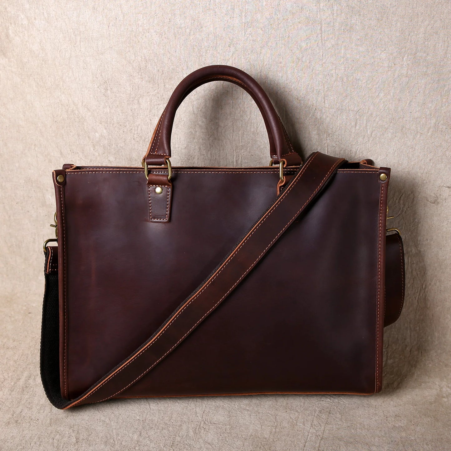 Original Ultra-High Quality Men's Leather Hand Bag