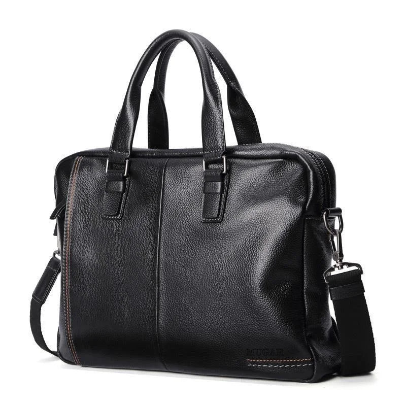 Handbags For Men Laptop With Shoulder Korean Version Fashionable Recreational Slanting Men Bags Briefcase Computer Bag Leather