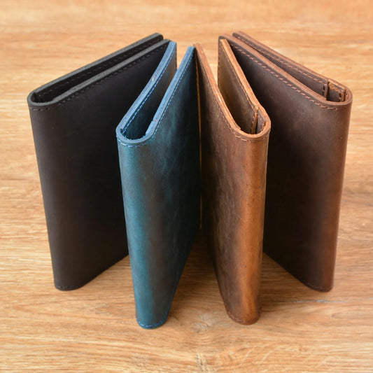 Original Top-Grain Leather Handmade Passport Holder