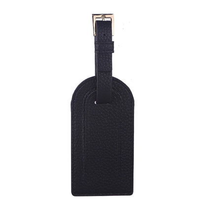 Slim Pebble Leather Keychain