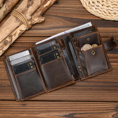 High Quality Genuine Leather Card Wallet