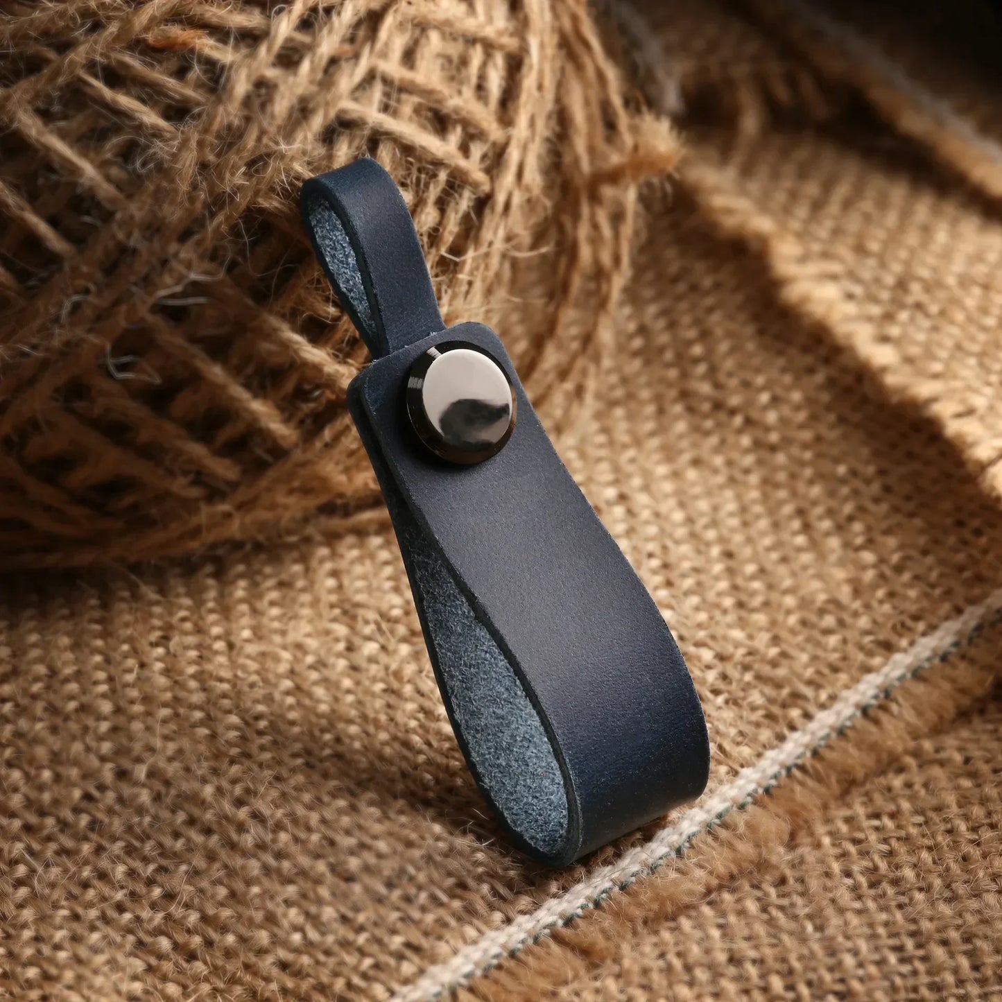 Cowhide Genuine Leather Custom LOGO Keychain Vintage Car Keyring Dermis Personalize Laser Engrave Name Key Chain for Men Women