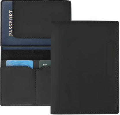 Handcrafted Top-Grain Leather Passport Holder & Travel Organizer