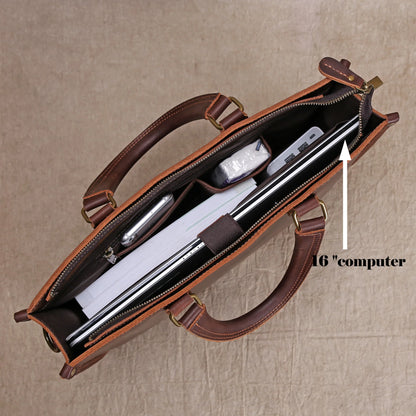 Original Ultra-High Quality Men's Leather Hand Bag