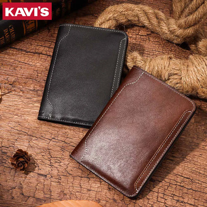 100% Cow Hide Genuine Leather Protective Passport Holder